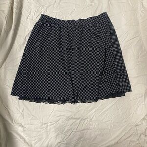 Black and White Polka Dot Skirt gap